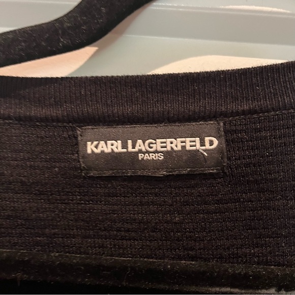 NWOT Karl Lagerfeld Classic Jacket with Bow Detailing - Picture 6 of 8